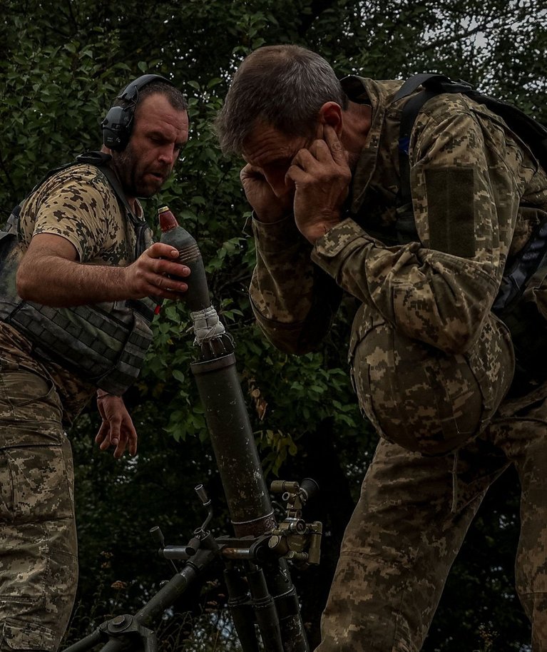 Ukrainlased raketiheitjaga ametis. Donetsk, 26. september 2022