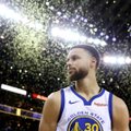 VIDEO | Warriors alustas konverentsi finaali kindla võiduga, Currylt üheksa kolmest ja 36 punkti