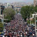 FOTOD | Armeenia meeleavaldajad blokeerisid tee Jerevani kesklinnast lennujaama