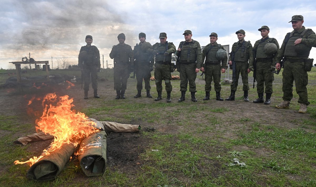 Mobiliseeritute õppused Venemaal Rostovi oblastis