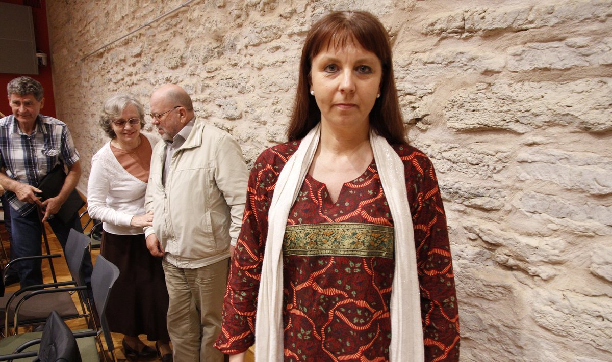 Tiina Kangro riigikogus.