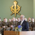 ФОТО | Президент Алар Карис выдал погоны выпускникам Академии Сил обороны