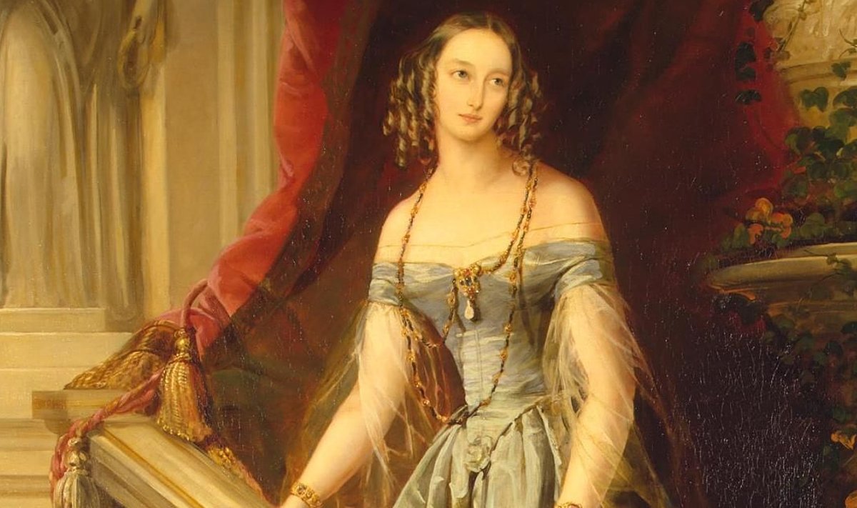 KEISRI TÜTAR: Suurvürstinna Olga Nikolajevna. Christina Robertsoni portreemaal.