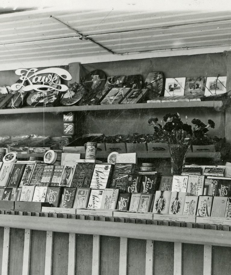 SUUR VALIK: Kawe müügilett Tartus 50 aasta juubelinäitusel 1937.
