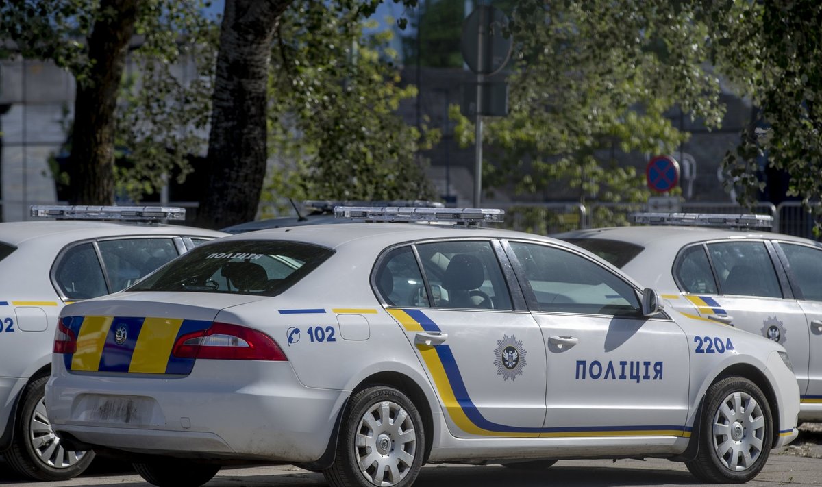 Украинская полиция у Горхолла
