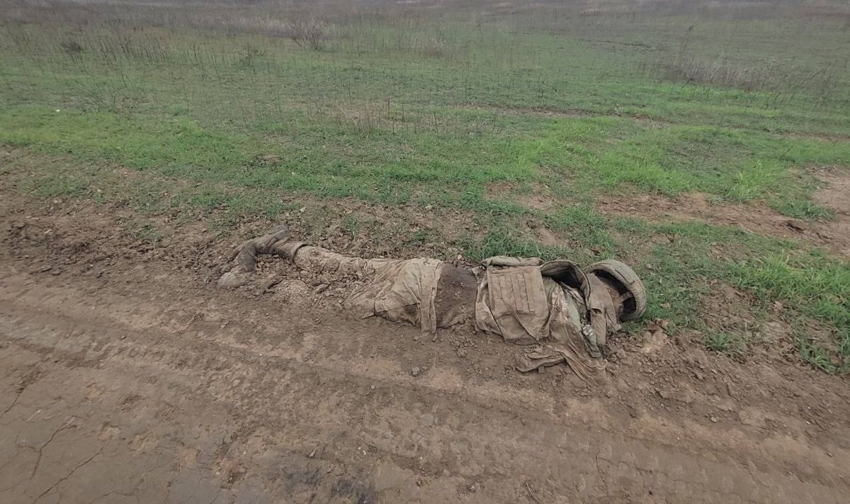 Hukkunud Vene sõdur
