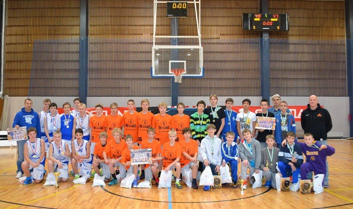 Viimsi Sügisturniir 2013, noorte korvpall