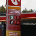 Kütusehinna tõus eurodes on tunduvalt suurem kui dollarites