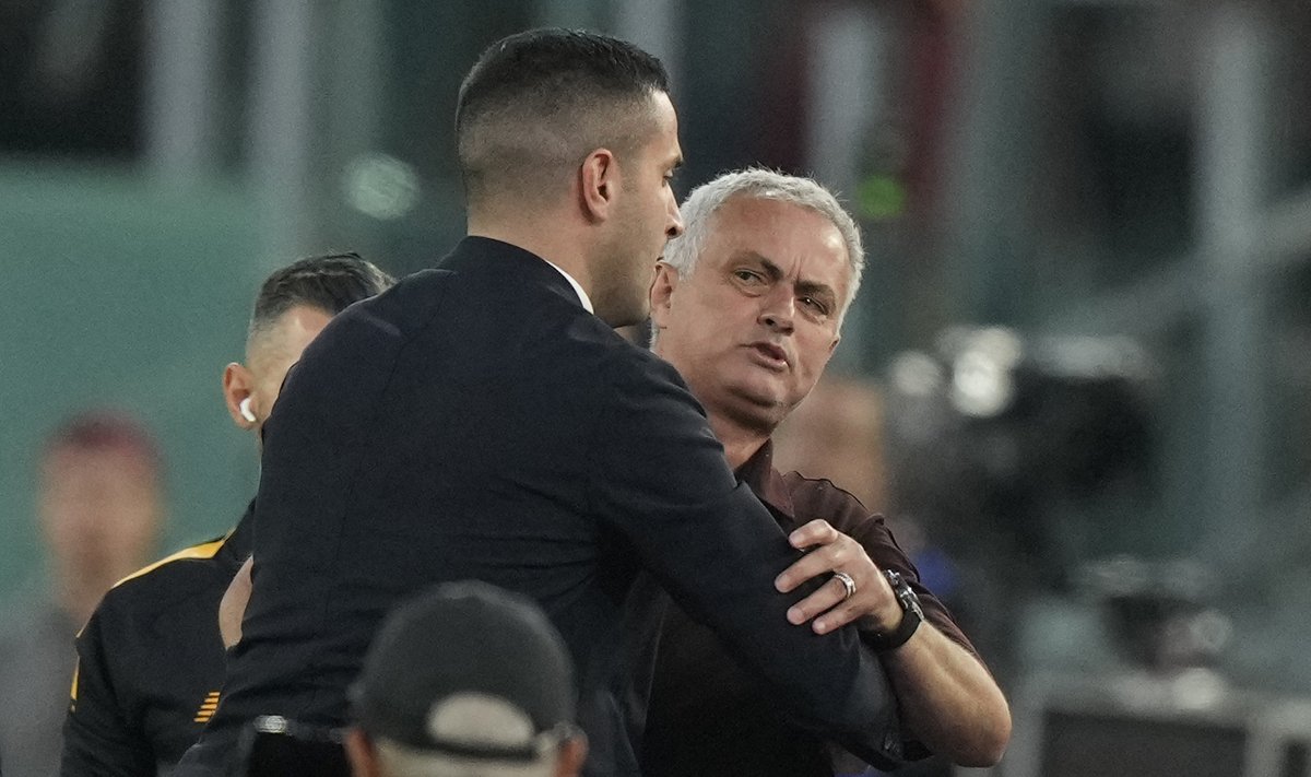 Jose Mourinho ei suutnud nädalavahetusel emotsioone vaos hoida.
