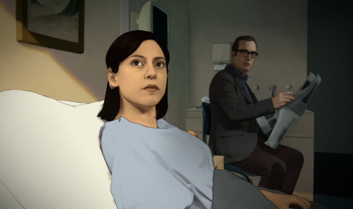 KADUNUD ISA KÜLASKÄIK: Pärast autoõnnetusse sattumist hakkab Almale (Rosa Salazar) ilmuma tema ammu hukkunud isa Jacob (Bob Odenkirk).