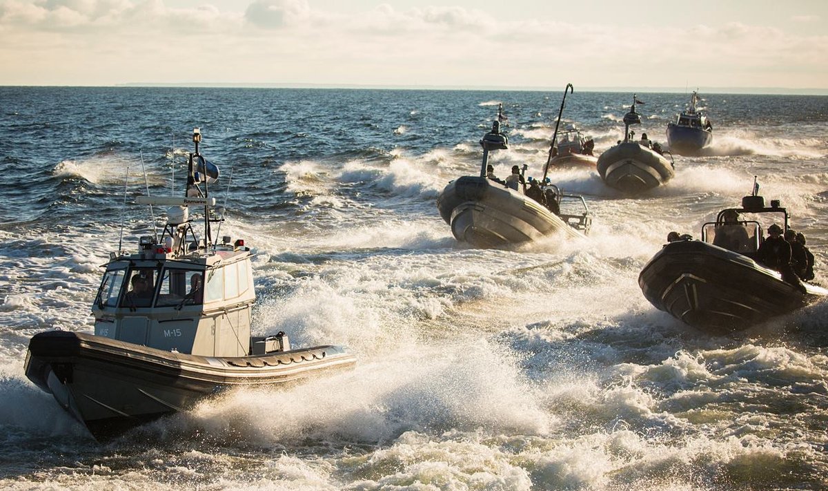 Eesti ja Soome eriüksused harjutasid 2016. aastal Tallinna-Helsingi liinilaeval puhkenud massikakluse lahendamist. Pilt on illustratiivne.