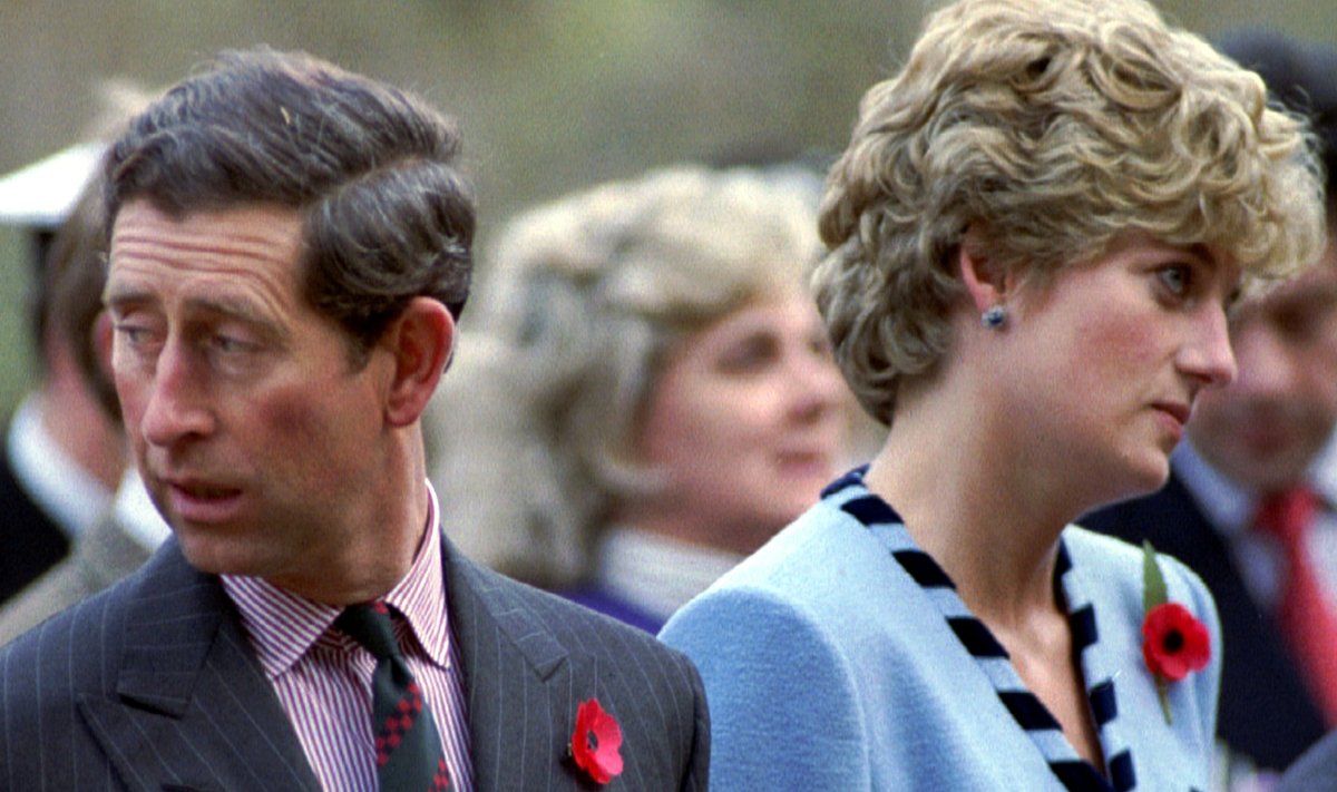 Charles ja Diana aastal 1992