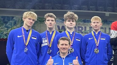Eesti meesjuuniorid saavutasid MK-etapil teise koha