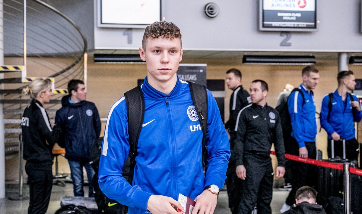 U21 koondislane Markus Poom.