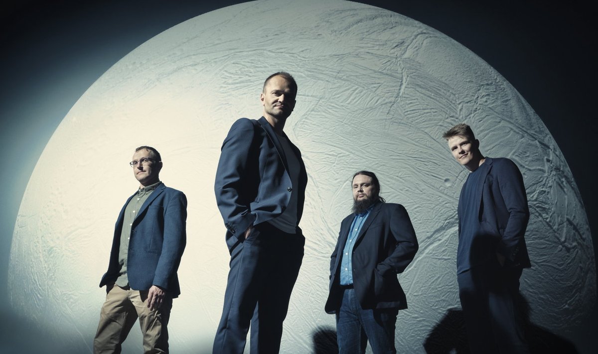 Spaceiti meeskonna fotol (vasakult paremale): Lauri Kimmel, Silver Lodi, Mihkel Jalakas, Ivalo Pajumets