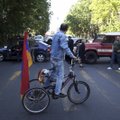 ФОТО и ВИДЕО: В Армении возобновились протесты: начинают перекрывать дороги