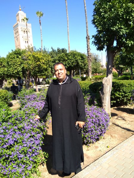 Maroko reisijuht Mohamed Mahfoud.