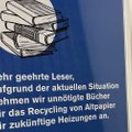 Правда ли, что из-за энергетического кризиса библиотека Гамбурга объявила сбор книг, чтобы их сжечь?