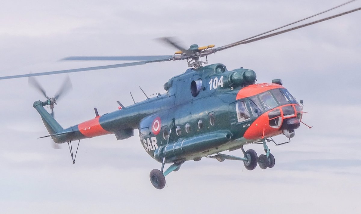 Läti Mi-8 kopter
