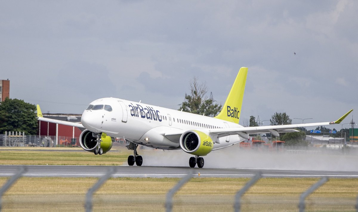 AirBaltic pakub Tallinnast otsereise paljudesse Euroopa linnadesse.