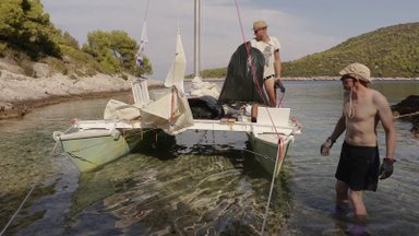 VIDEO I Eestlased plastikureostust avastamas – Horvaatia saarte varjatud randu katab jäätmekiht