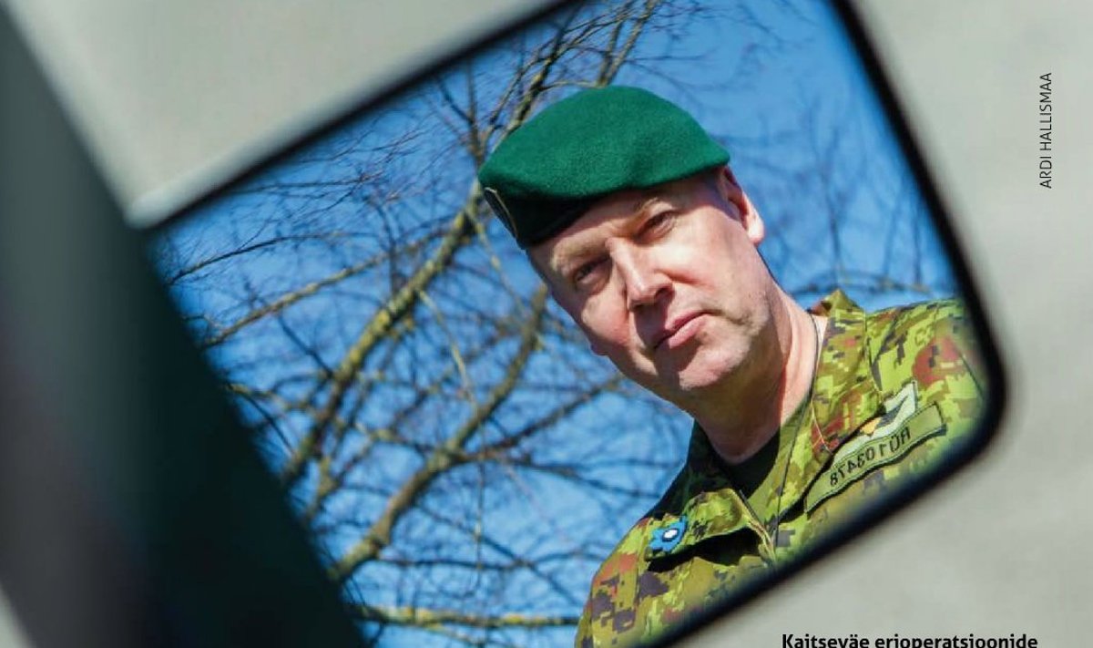 Kolonelleitnant Riho Ühtegi. Foto: Sõdur 2/2015