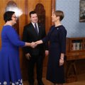 ФОТО: Президент Кальюлайд утвердила Катри Райк на должность министра внутренних дел