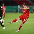 Bayern valitses Saksamaa karikafinaali, ülivõimas Lewandowski jõudis ümmarguse tähiseni