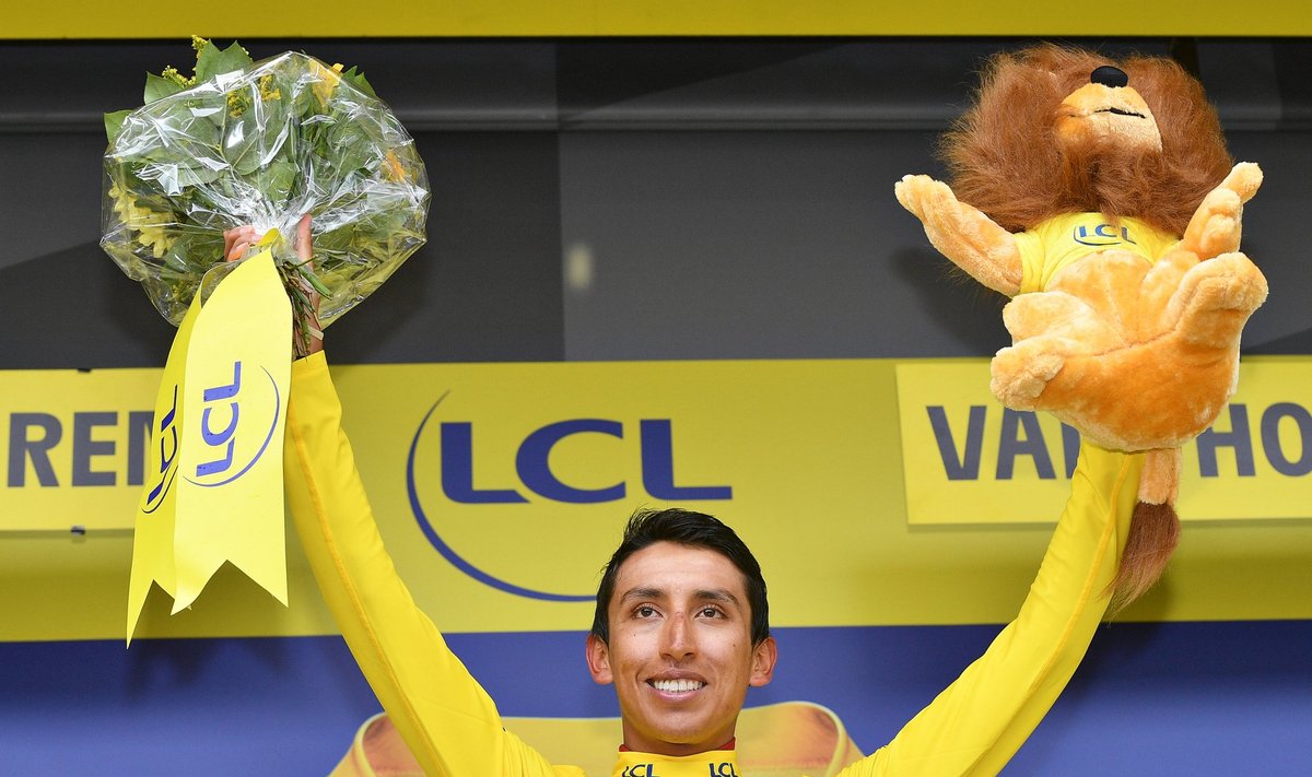 Egan Bernali esikoht Tour de France’il pani Colombia rõkkama.