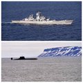 В Балтийское море прибудут ракетный крейсер и подводный ракетоносец РФ