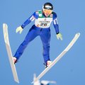 Kristjan Ilves tegi olümpiamäel väga korraliku treeninghüppe