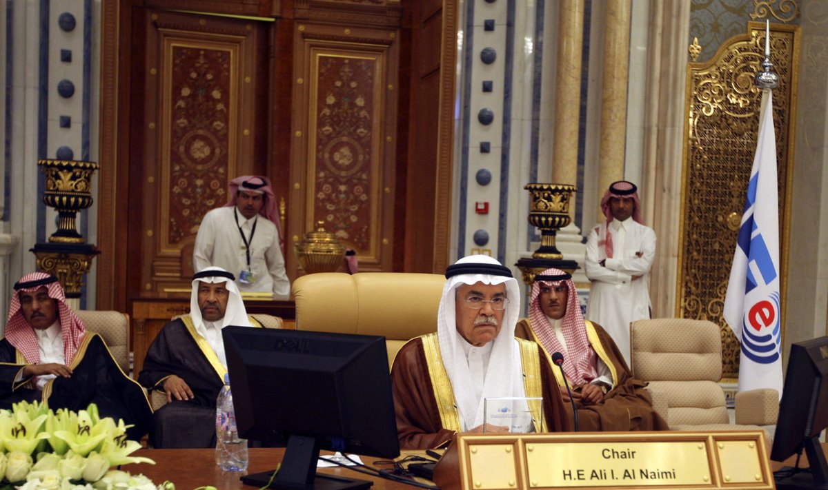  Saudi Araabia naftaminister Ali al-Naimi sõnul on nafta hind Allahi kätes.