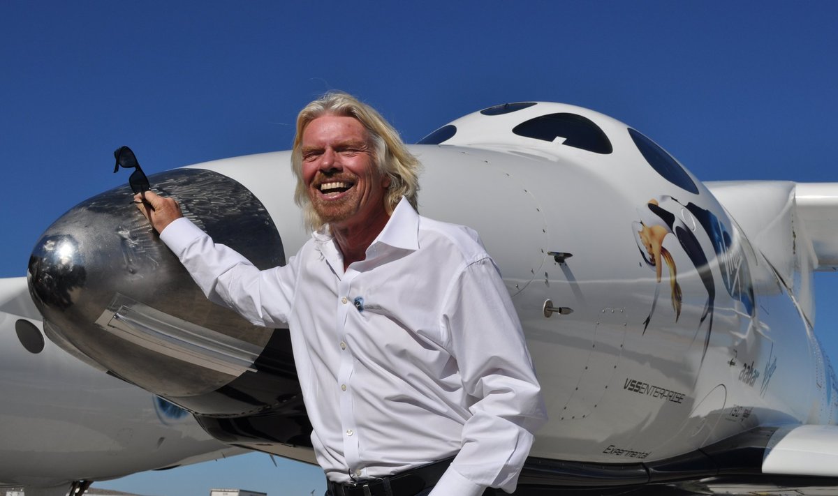 Richard Bransoni Virgin Galactic lükkas kosmosesse suunduvad kommertslennud taas edasi.