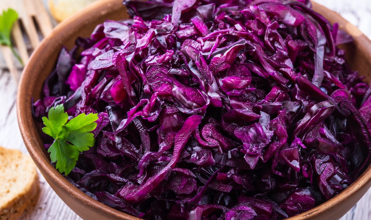 Punases kapsas on rohkem vitamiine kui valges.