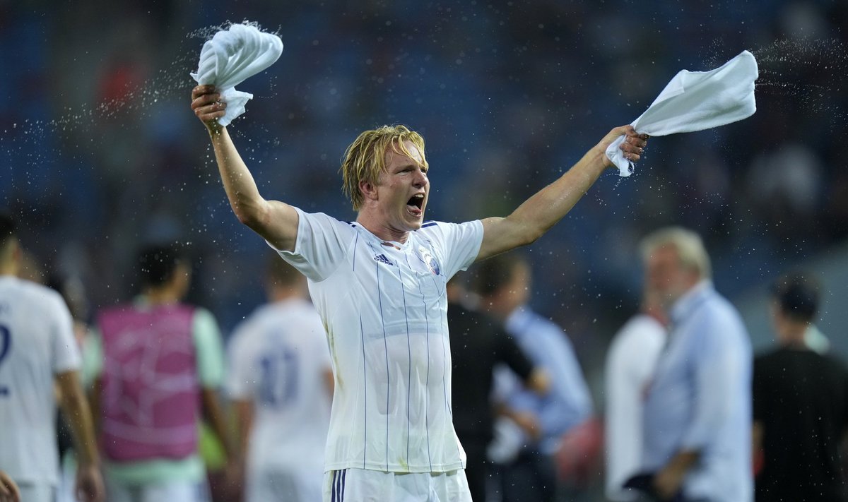 FC Kopenhaageni vasakkaitsja Victor Kristiansen.