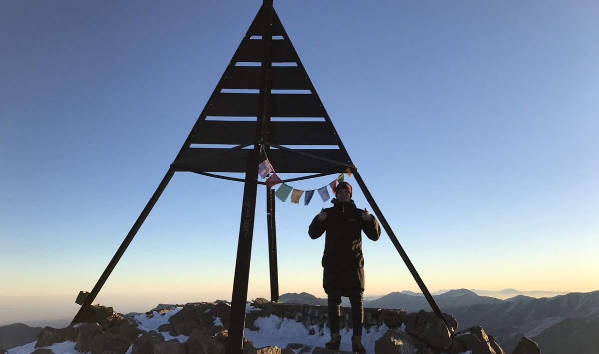 TIPUS: 4167 meetriga on Toubkal Araabiamaailma kõrgeim tipp.