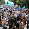 „Joo teed, Putin!” Venemaal Kaug-Idas tulid tuhanded inimesed taas tänavaile meelt avaldama