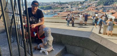 Tormi ja Uku aastal 2018 Portugalis Portos