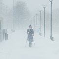 На Эстонию надвигаются сильные снегопады, местами выпадет до 25 см снега