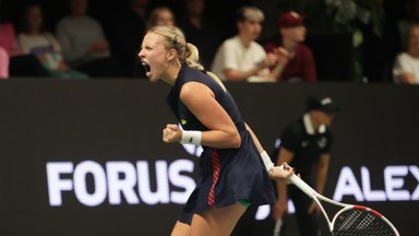 FOTOD | Anett Kontaveit alustas kodust WTA turniiri üliraske võiduga