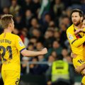 Sisepingetega võitlev Barcelona sai tänu Messi söötudele raske võidu