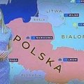 Правда ли, что польский телеканал показал эту карту Польши с территориями Западной Украины в составе?