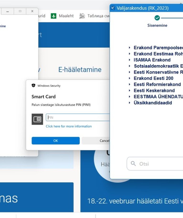 E-valimised toimuvad kuni laupäevani, valimispäev on 5. märts