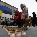 ФОТО | На столичной площади Вабадузе зажгли свечи в память о детях, погибших на войне в Украине