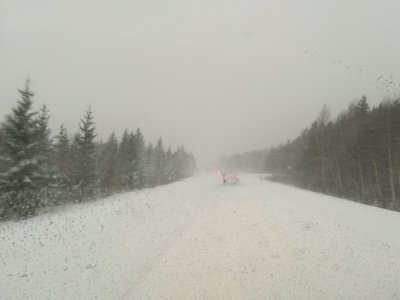 Lumetuisk täna Saaremaal