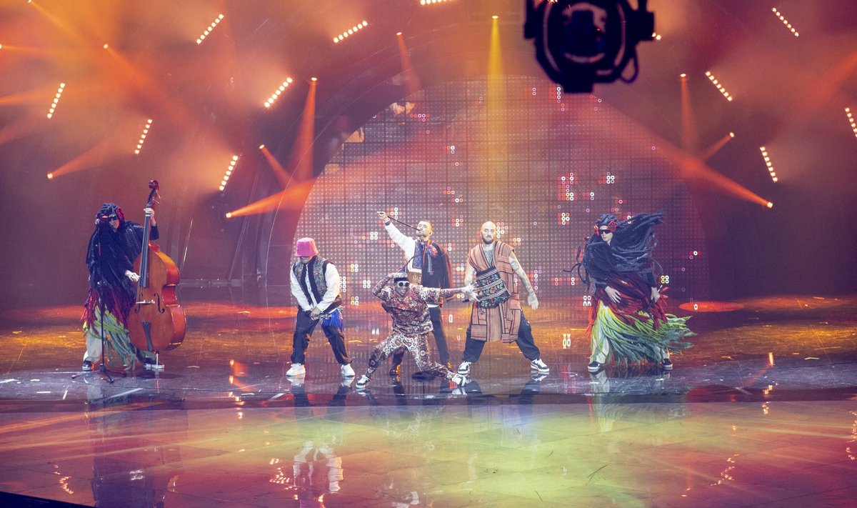 Ukrainale Eurovisioni võidu toonud Kalush Orchestra.