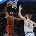 VIDEO | James vedas Cavaliersi 24-punktilisest kaotusseisust Knicksi vastu võidule
