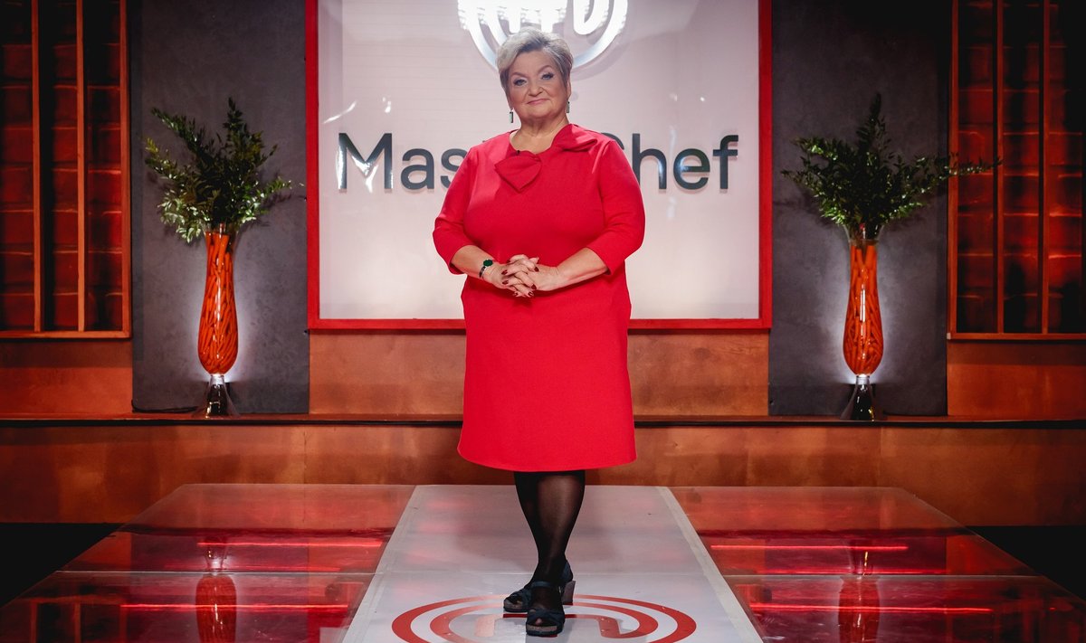 KOHTUNIK Õie Pritson Masterchef kohtuniku ametis.