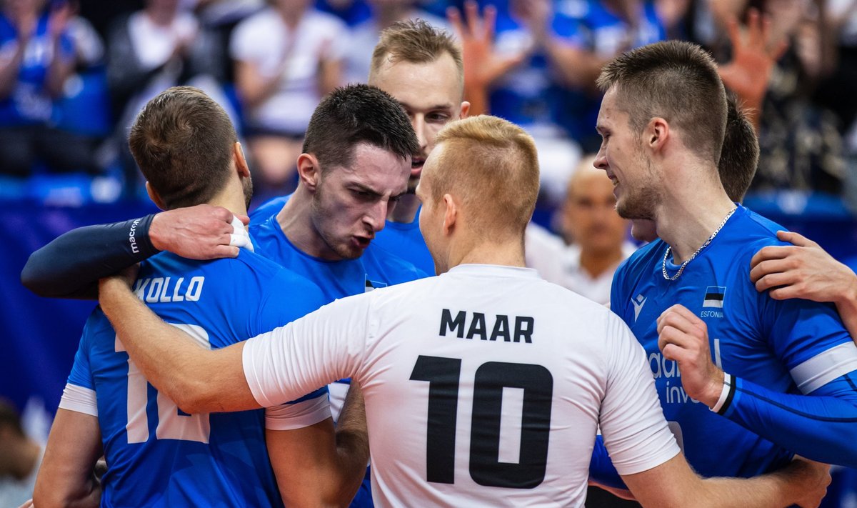 Eesti võrkpallikoondis võitles Belgiaga südikalt, kuid kaotas napilt.