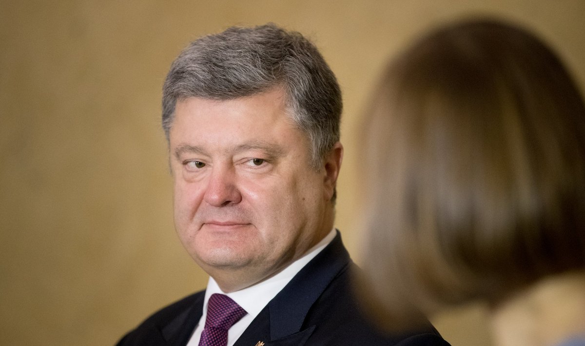 Ukraina president Petro Porošenko Kadriorus